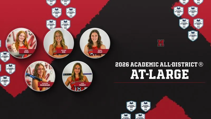 Field Hockey Places Five on 2026 CSC Academic All-District Team