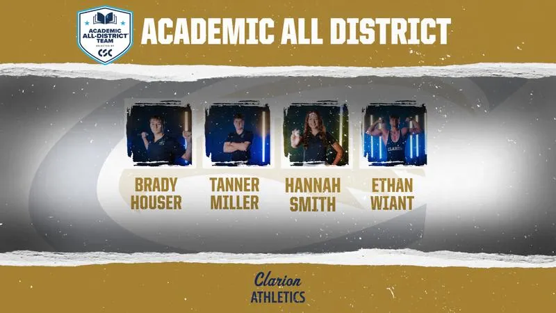 Four Recognized as Academic All-District At Large