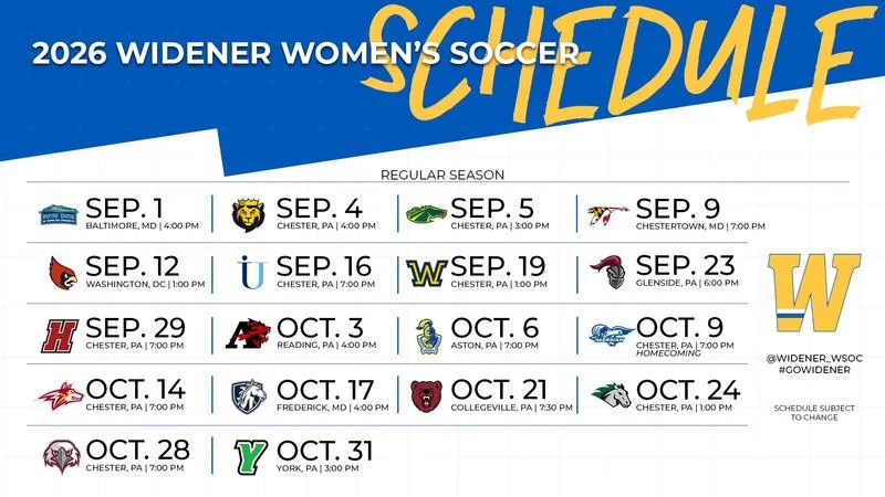 Women's Soccer Announces 2026 Schedule