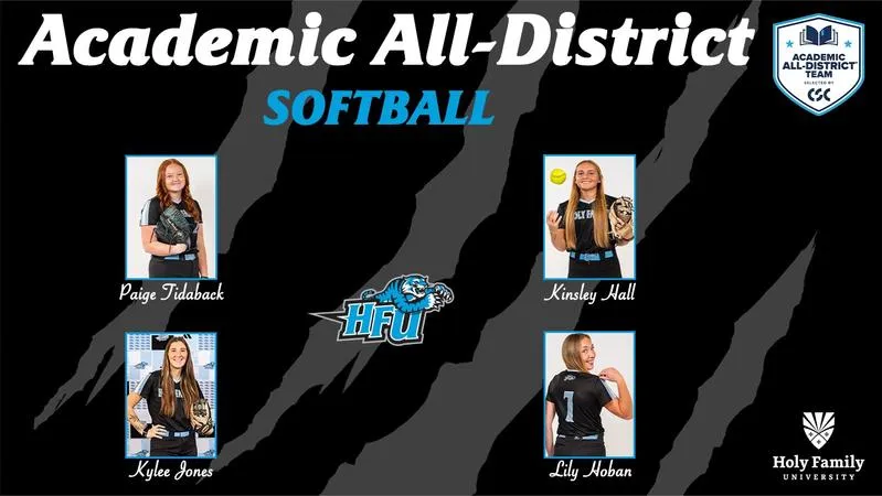 Softball Places Four on CSC Academic All-District Team