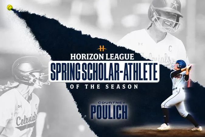 Poulich Voted Horizon League Spring Scholar-Athlete of the Season