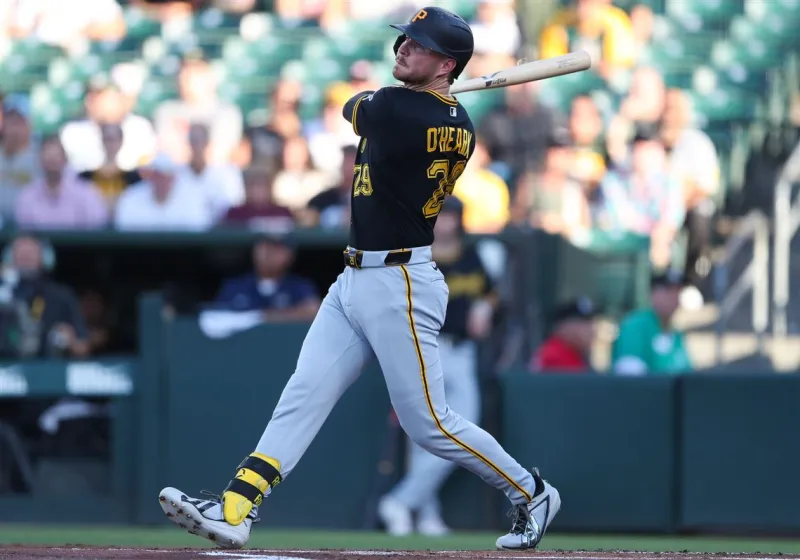 Homers from Marcell Ozuna, Ryan O'Hearn lead Pirates to series win against Athletics