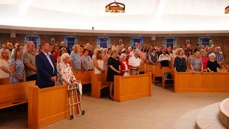 Sacred Heart celebrations draw hundreds in Peckville and Dupont