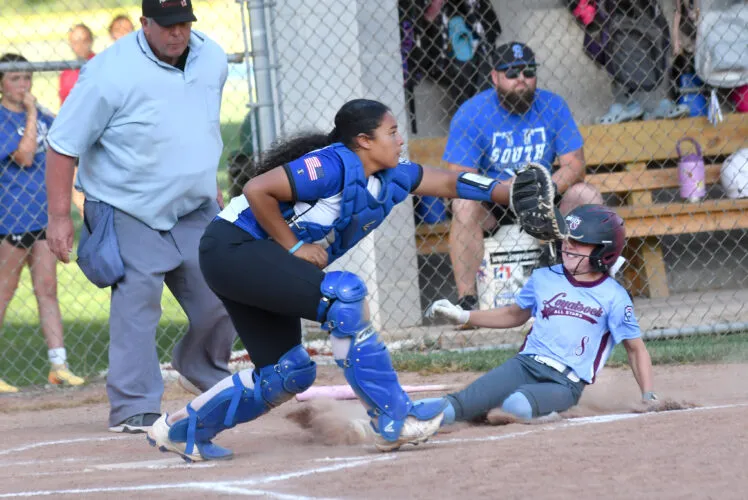Ava Lambert pitches South softball to District 12 elimination game victory vs. Loyalsock