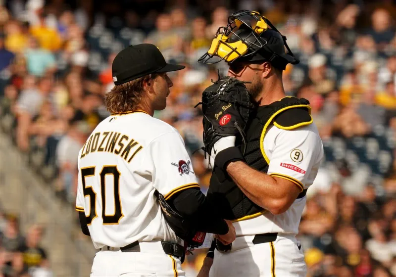 The Pirates trade catcher Joey Bart to the Atlanta Braves for right-handed reliever Hunter Stratton