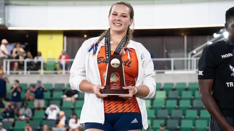 Bucknell's Bliss wins program's first NCAA Division I Mid-Atlantic Women's Field Athlete of the Year nod