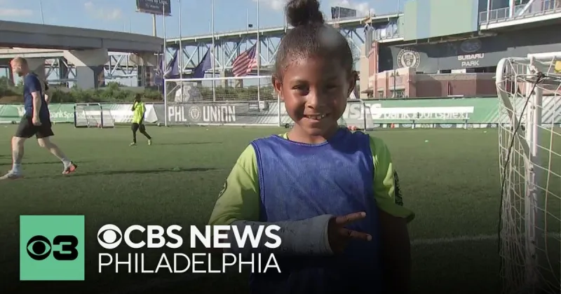 Young soccer players in Philadelphia Union's training program chase big dreams during FIFA World Cup