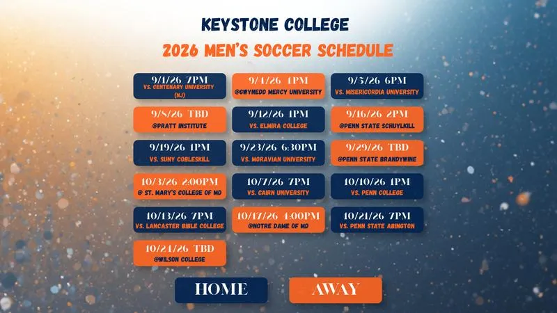 Men's Soccer Showcases 2026 Schedule Under Head Coach Clint Caso