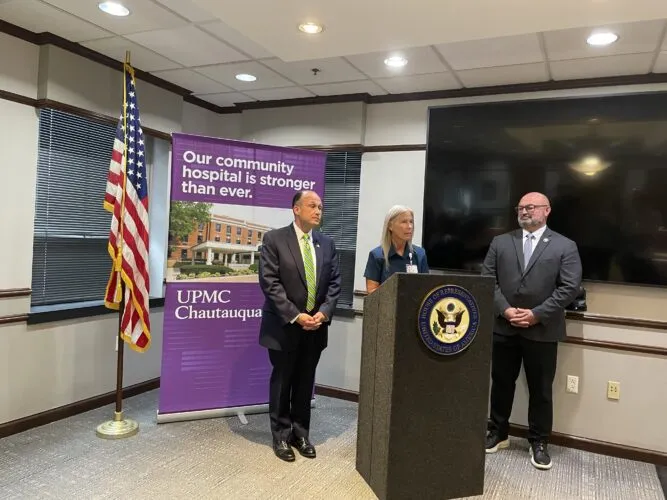 UPMC Chautauqua talks Warren connection