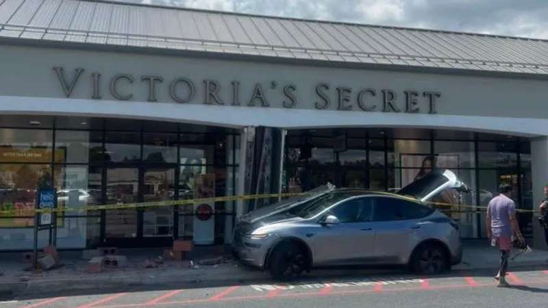 Tesla was driving on its own before crash at Hershey outlets, driver tells police