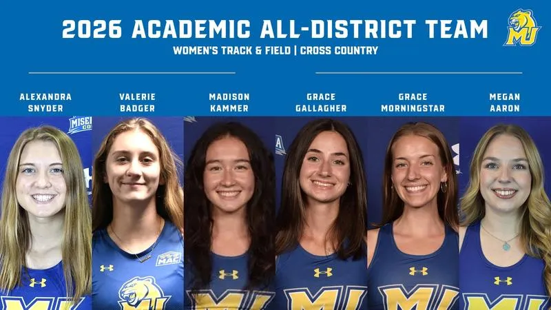Six MU Women's XC/TF Standouts Named Academic All-District