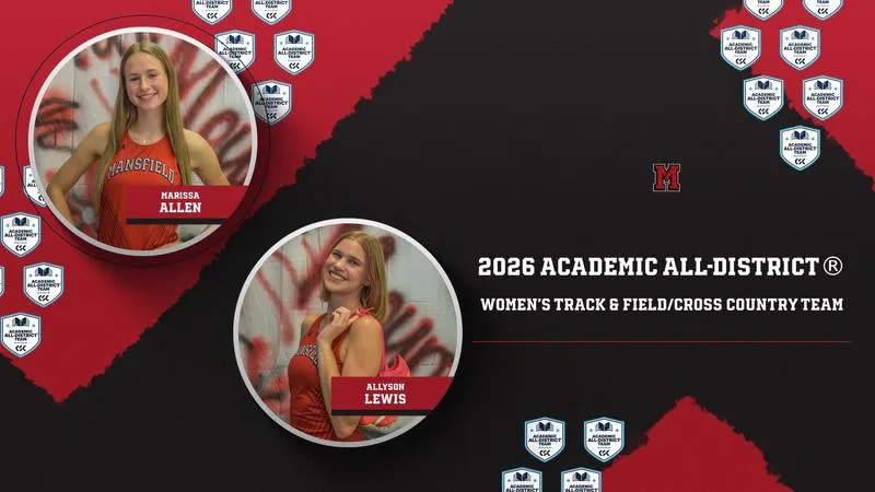 Allen and Lewis Named to 2026 CSC Academic All-District Team