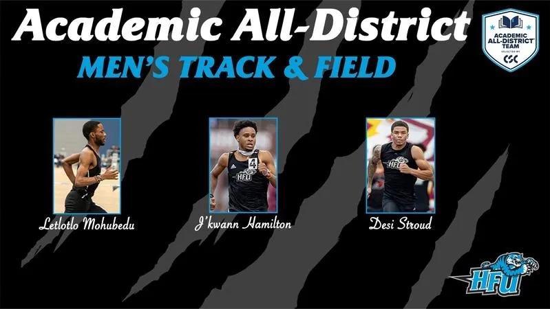 Men's Track & Field Places Three on CSC Academic All-District Team