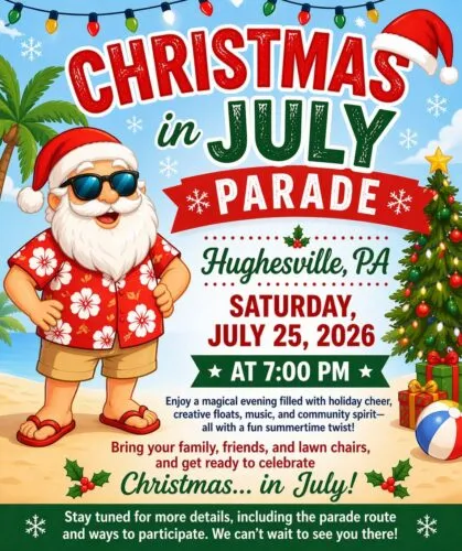 Hughesville to host Christmas in July Parade
