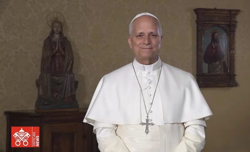 Pope Leo XIV tells American teens true joy isn't found in 'endless scrolling' on social media