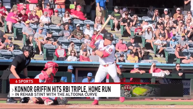 Konnor Griffin returns to Altoona Curve for rehab assignment