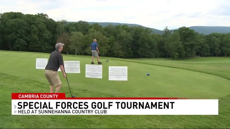 Special Forces Golf Tournament held at Sunnehanna Country Club