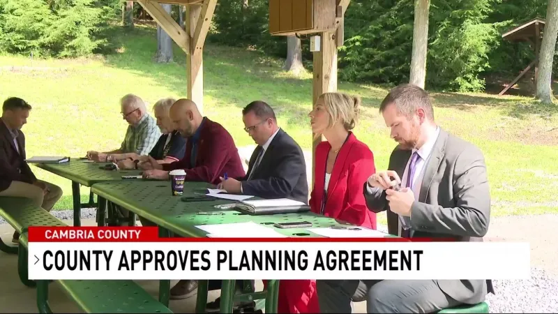 Cambria Co. commissioners approve multi-county partnership for comprehensive plan