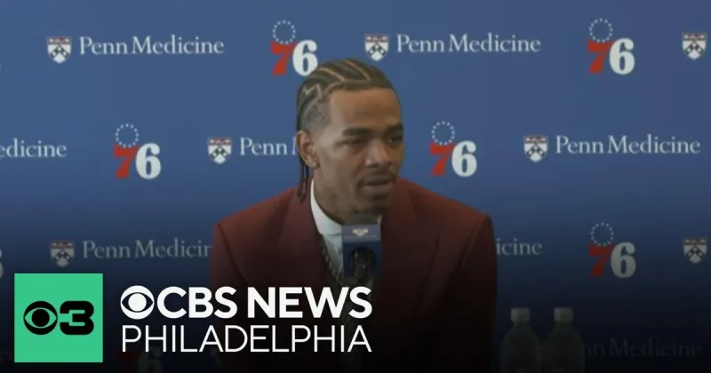 Philadelphia 76ers introduce first-round draft pick Labaron Philon Jr.