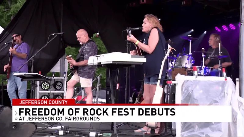 Inaugural Freedom of Rocks Fest takes place at Jefferson Co. Fairgrounds