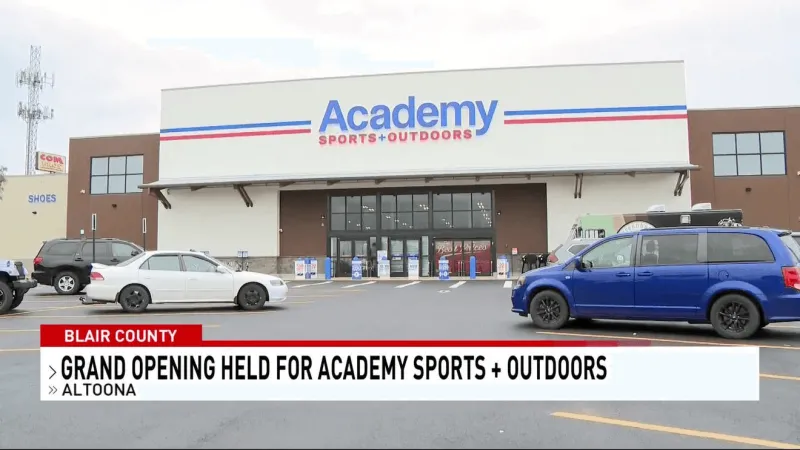Grand opening held for Blair Co. sporting goods store