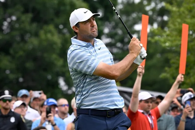 Scottie Scheffler narrowly misses shooting a 59 at Travelers Championship