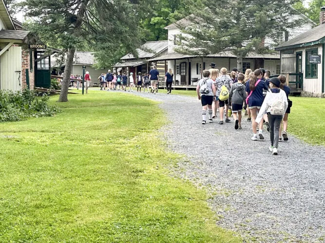 Marking milestones: Anniversary of nation's founding, establishment of Old Bedford Village coincide