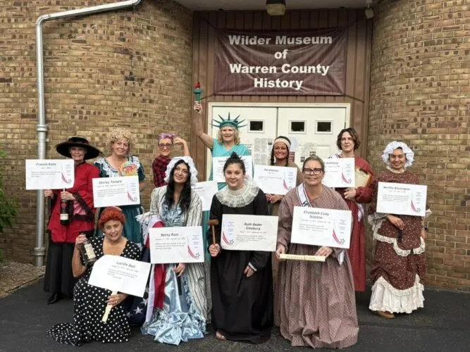 Dressing up raises funds for County Historical Society