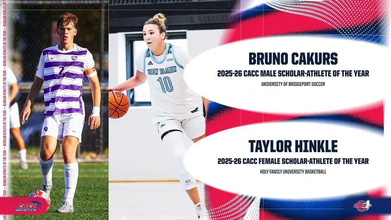 Women's Basketball's Hinkle Named CACC Female Scholar-Athlete of the Year