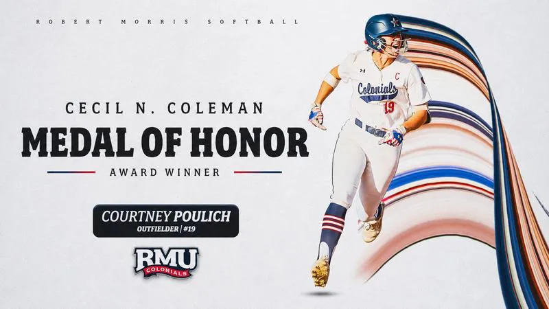 Poulich Earns Cecil N. Coleman Medal of Honor