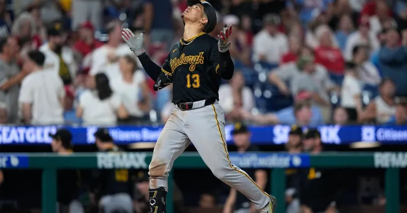 Esmerlyn Valdez, Jared Triolo, Endy Rodriguez homer for Pirates in win over Phillies as Aaron Nola struggles
