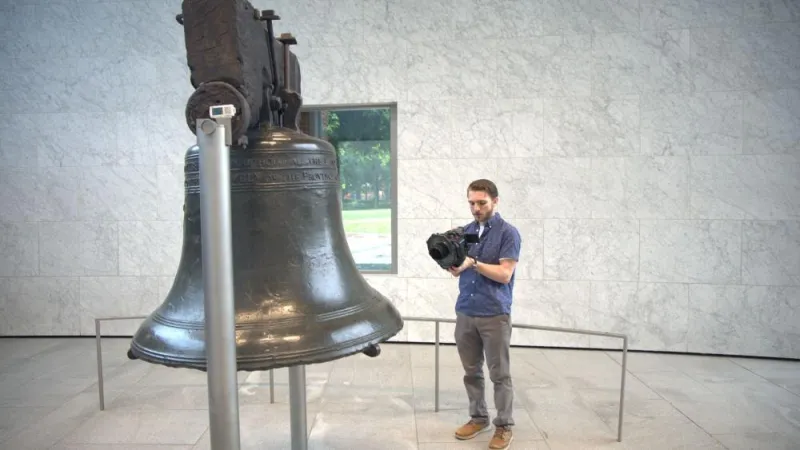 Penn State Behrend team works with National Park Service to preserve Liberty Bell