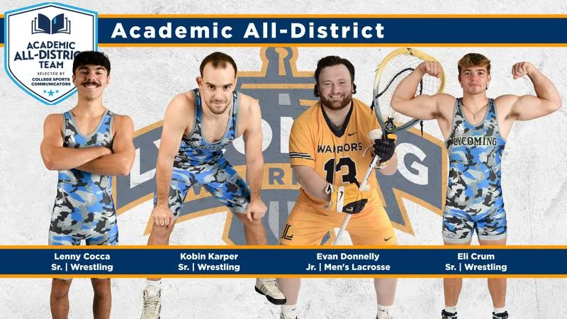 Four Warriors honored on CSC Academic All-District At-Large Team