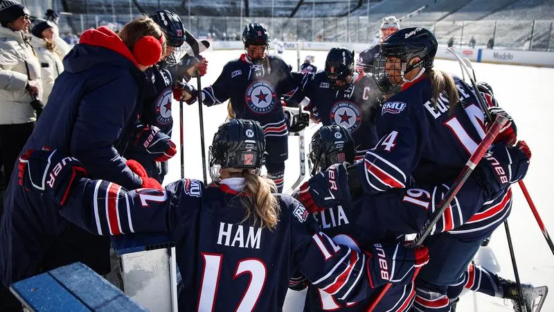 RMU Women's Hockey Lands 25 AHA All-Academic Honorees