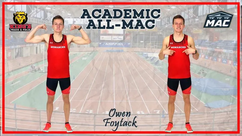 Foytack Selected to Men's Indoor Track & Field Academic All-MAC Team