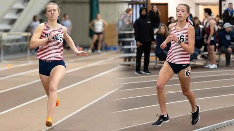 Kozich and Wiscount Named Indoor T&F Academic All-MAC