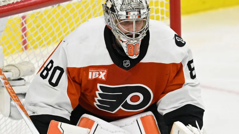 Flyers extend goaltender Dan Vladar, 28, with five-year deal