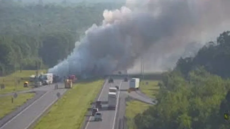 State trooper killed during commercial vehicle inspection on I-81 in Schuylkill County
