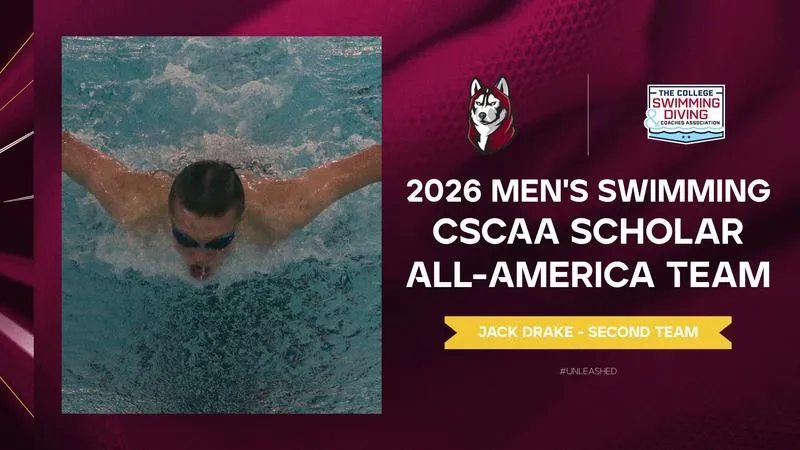 Men's Swimming Earns Team Scholar All-America Honors; Drake Named Individual Scholar All-American