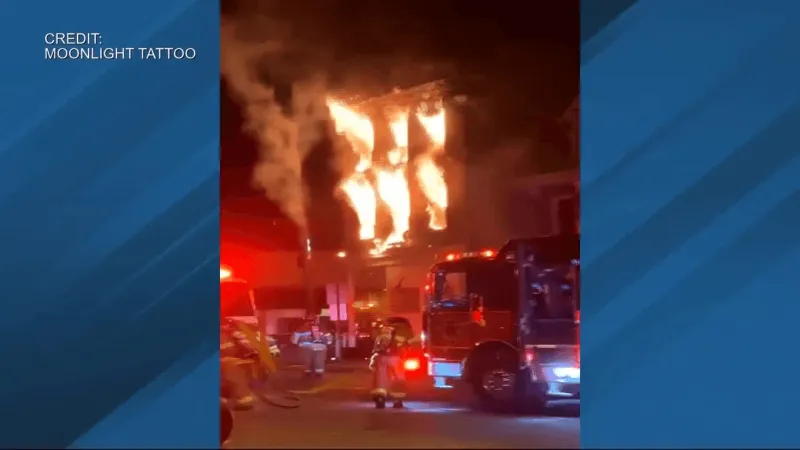 Lewistown apartment fire destroys four units, injures two firefighters, officials say