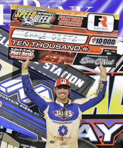 Dietz outduels Macri for 4th Speedweek win in 2026