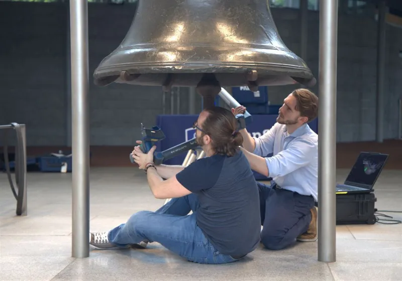 A Penn State Behrend team's scans of the Liberty Bell help will help preserve it - and offer unique perspectives