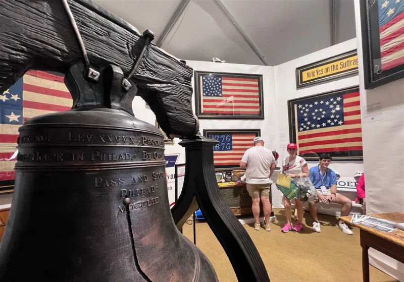 Pa.'s Great American State Fair booth: Odes to the Liberty Bell, coal mining and hometown beer
