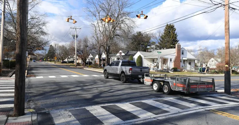 New school traffic changes will not require traffic signal at B and Franklin streets