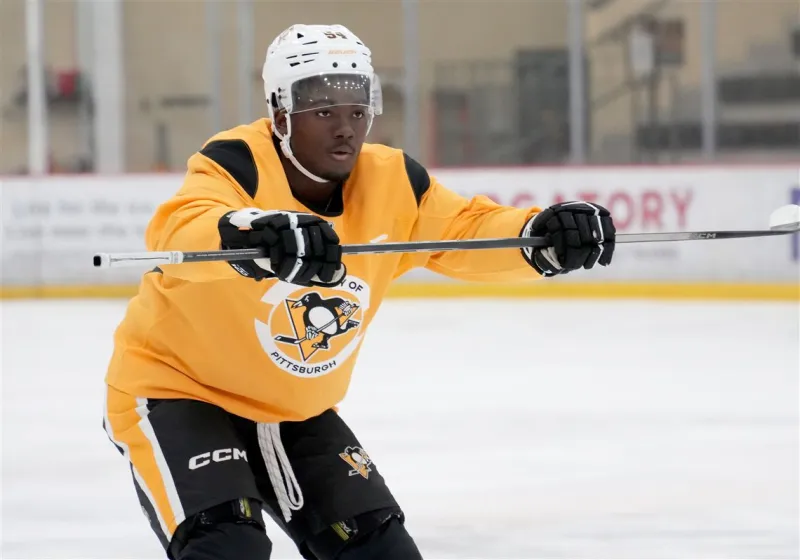 'Mean' Penguins prospect Maleek McGowan looks to jump from Team Jamaica to the NHL