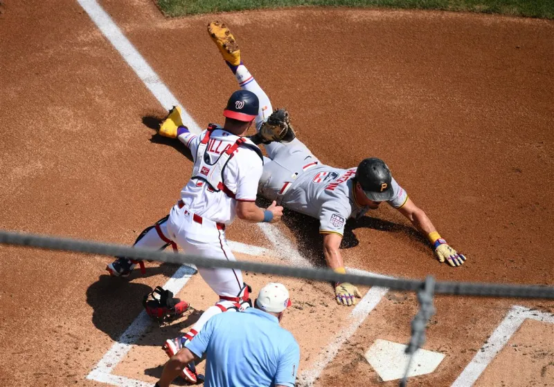 Konnor Griffin steals home and the Pirates bounce back against the Nationals on Independence Day