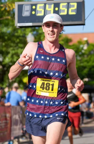 Ian Sherlock, Ella McCrum win Angie Gioiosa Memorial Fourth of July Race
