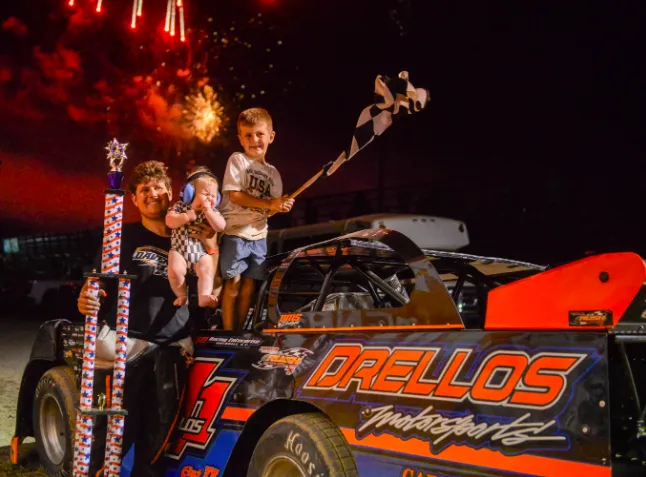 Fireworks finish