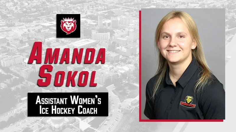 Sokol Stays With Monarchs, Joins Women's Ice Hockey Coaching Staff