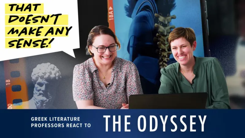 Greek myth or Hollywood fantasy? Researchers react to 'The Odyssey' film trailer
